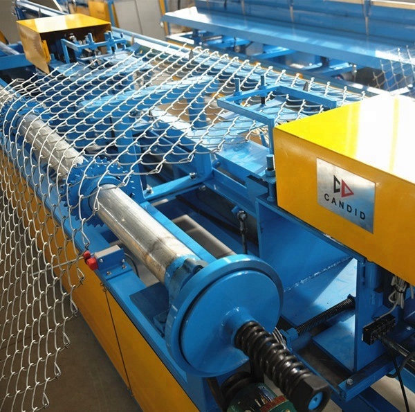máquina automática de tejer valla de eslabones de cadena de un solo alambre