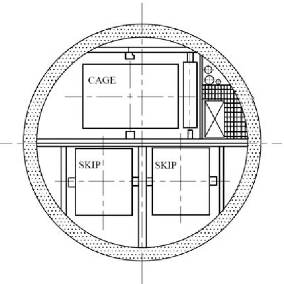 Maquinaria de cantera de mejor seguridad para la estructura de hundimiento de suministro subterráneo modular de Shaft Steel con galloway