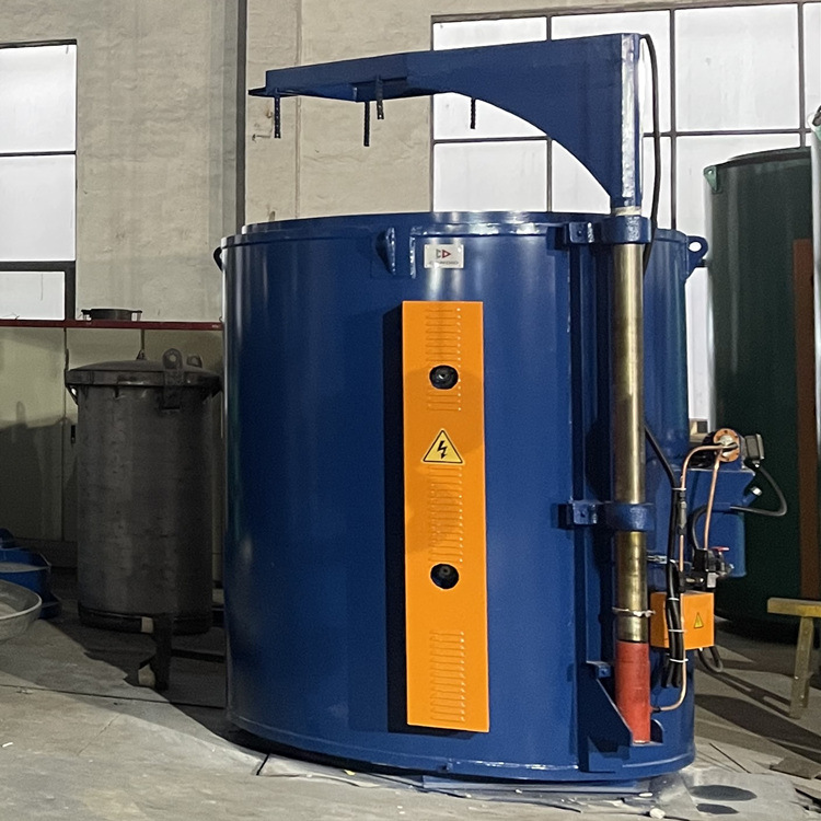 Horno de recocido de gas tipo pozo Horno de calentamiento para alambre de unión